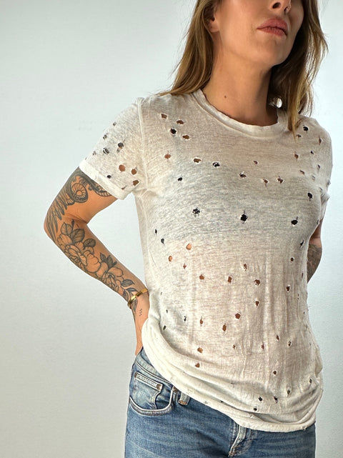 Camiseta manga corta de lino - IRO