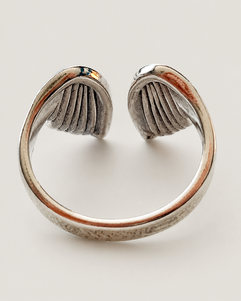 Anillo unisex con alas de angel | talla ajustable - AUNEA