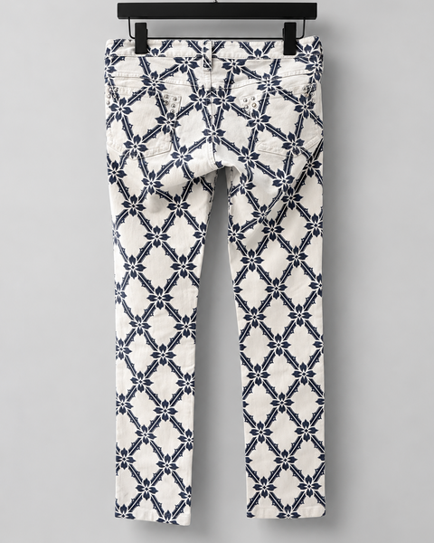 Vista trasera de los jeans slim ISABEL MARANT talla 34