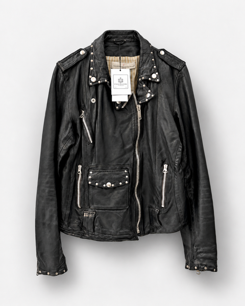 Chaqueta de cuero GOLDEN GOOSE DELUXE, Talla M / 38