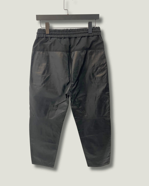 Pantalón de cuero de pierna ancha de ALEXANDER WANG para H&M