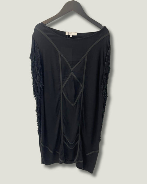 Vestido con flecos - SANDRO