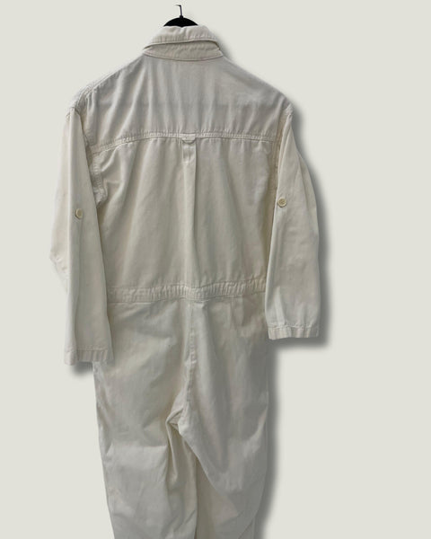 Mono de entretiempo en color blanco roto - MAJE