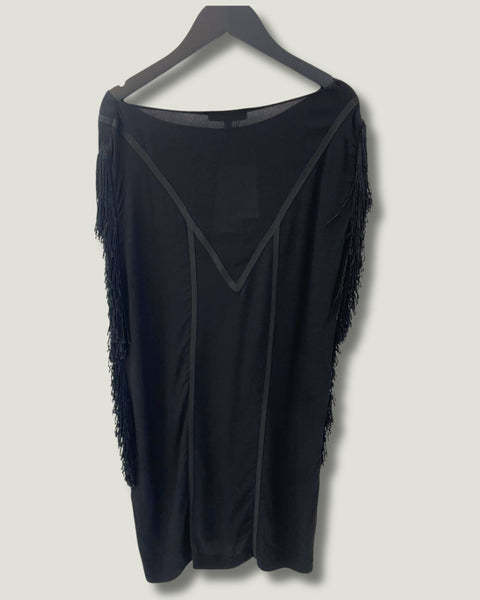 Vestido con flecos - SANDRO