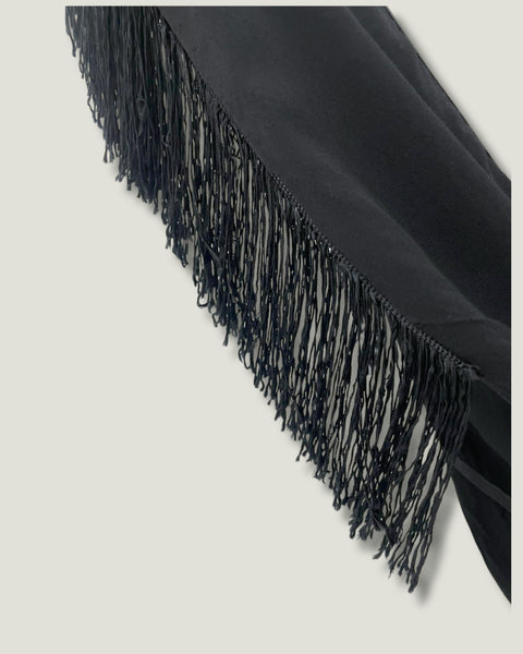 Vestido con flecos - SANDRO