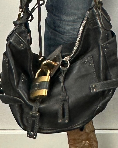 Bolso de Cuero Gris - CHLOÉ