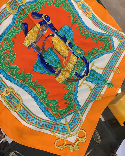 Foulard naranja - CASA BLOOM BARCELONA