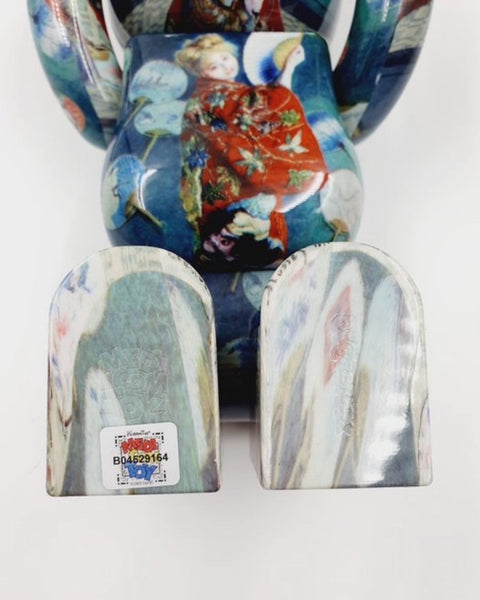 MEDICOM TOY BEARBRICK - BOSTON MUSEUM - CLAUDE MONET - LA JAPONAISE