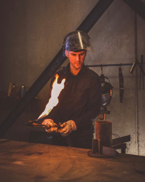 Steel Silk – Matt Olive Green (Wall Sculpture) - JOSÉ SOLER ART