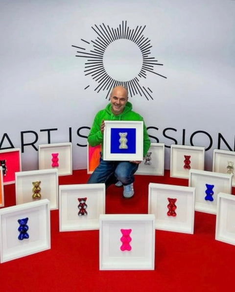 « Hommage á Yves Klein » (HARIBO) - D-Uli